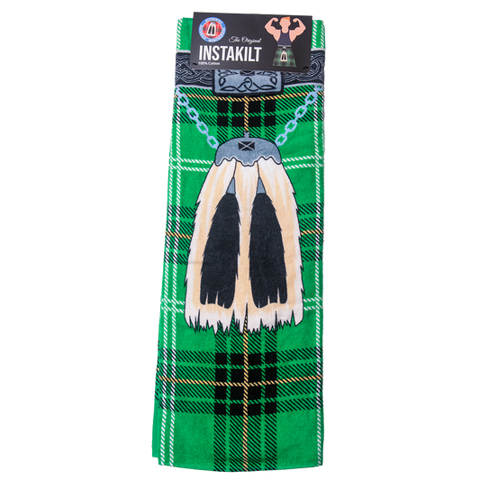 Green Kilt Towel n 30" x 60" - 100% cotton