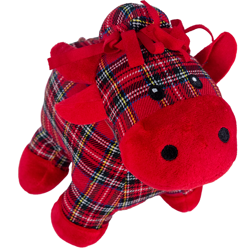 Tartan Coo - 18cm