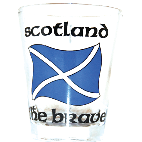 Saltire Shotglass